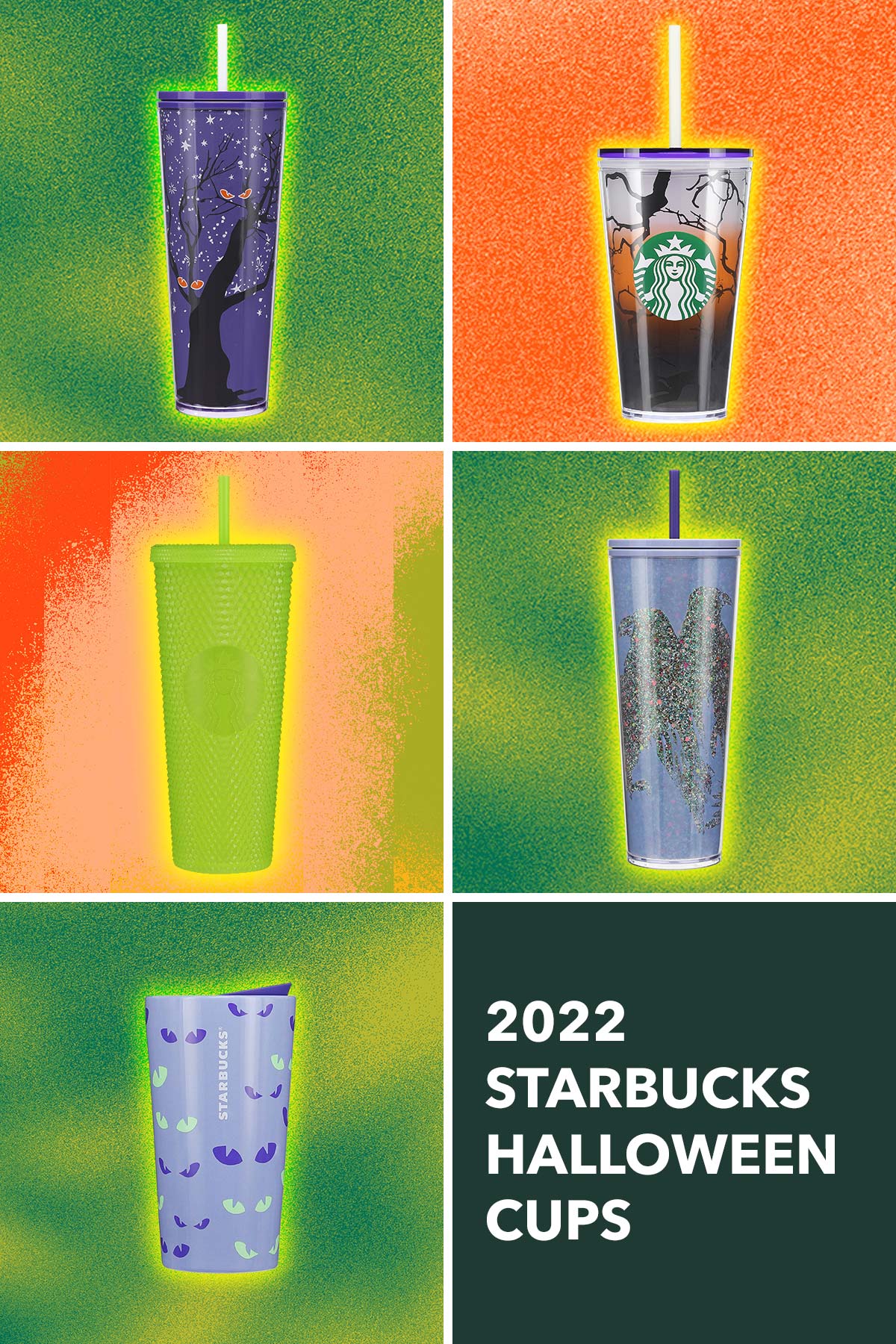 Starbucks Halloween Cups (Glow in the Dark) Coffee at Three