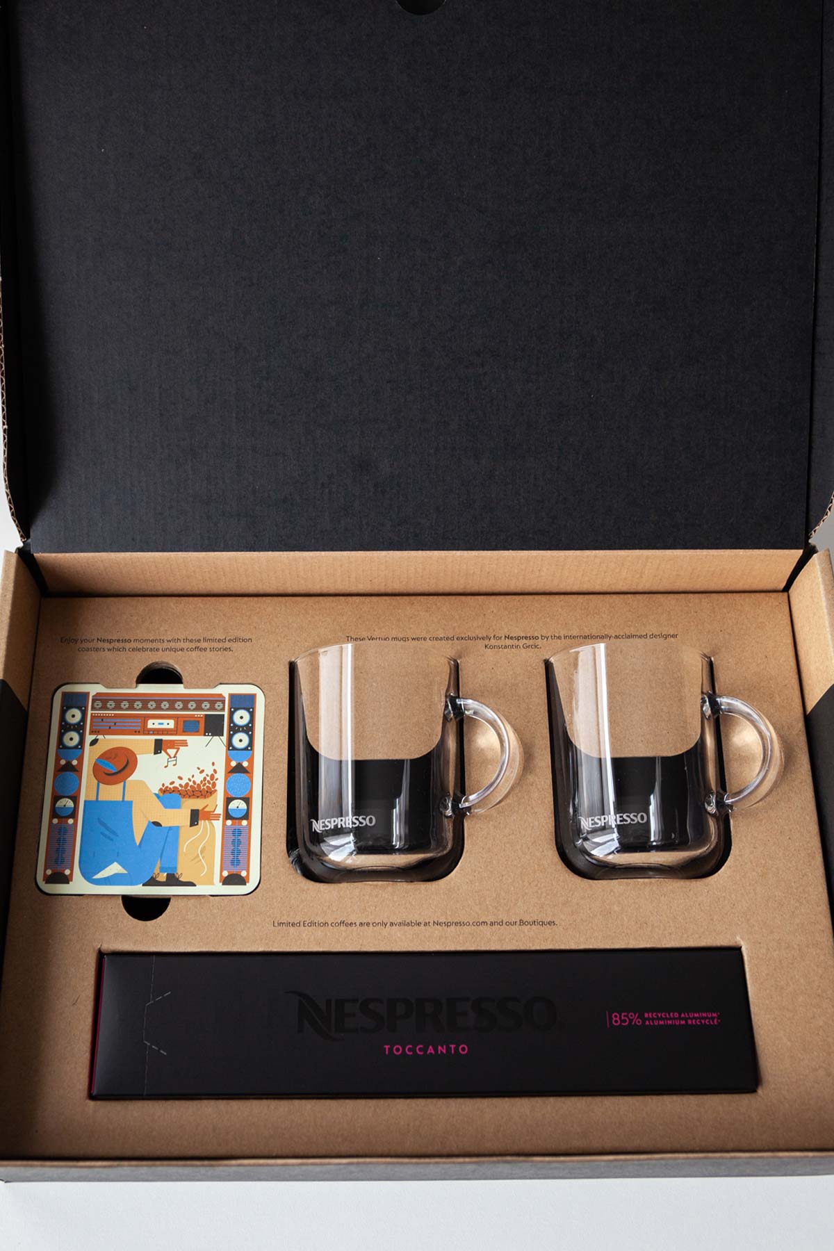 Nespresso Welcome Gift box.