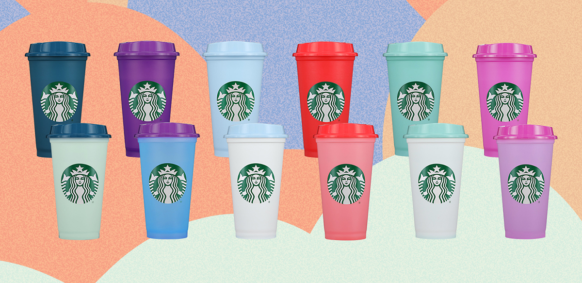 Starbucks Valentine's Day 2023 Valentine’s Hot Cup Set (6-Pack).