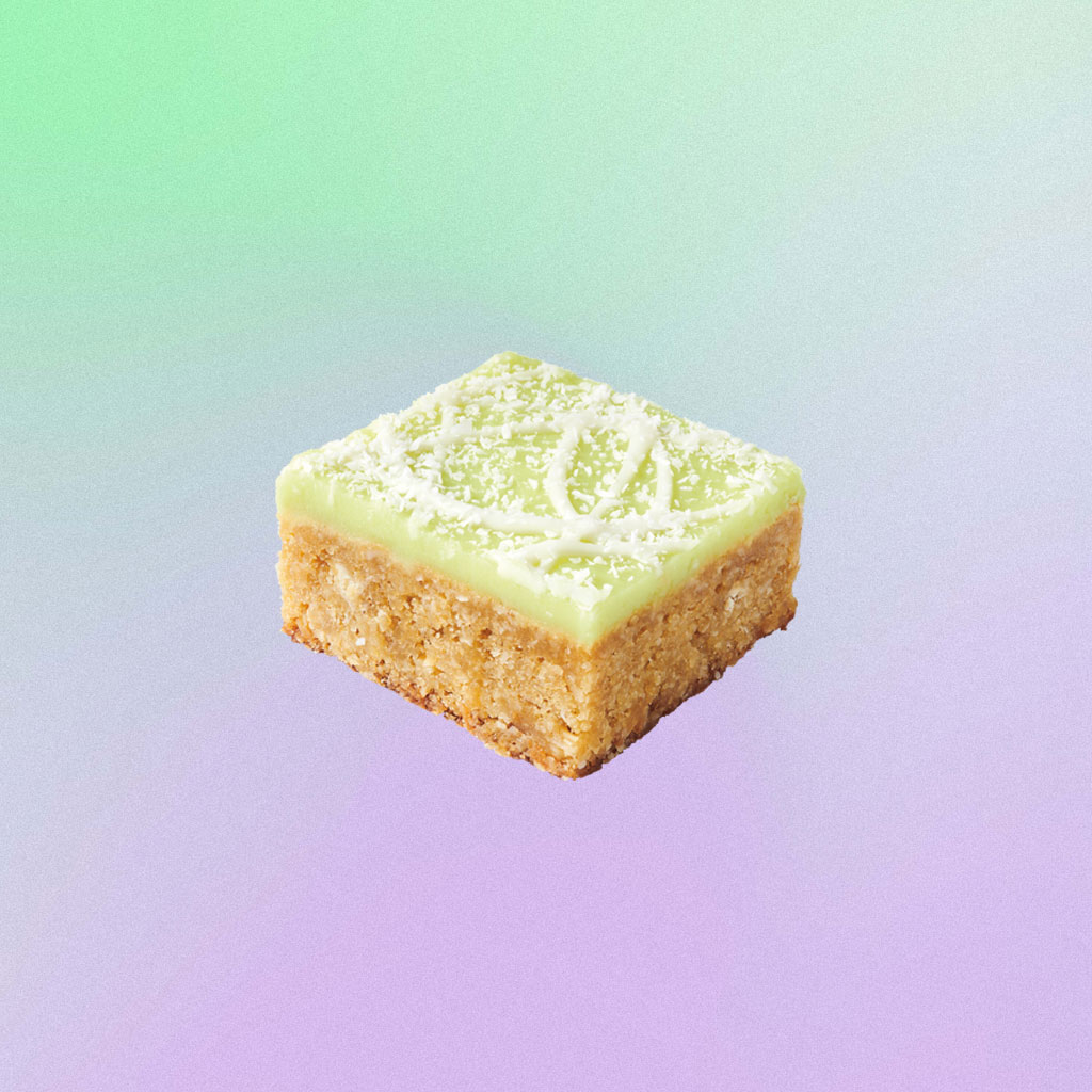 Starbucks Lime-Frosted Coconut Bar.