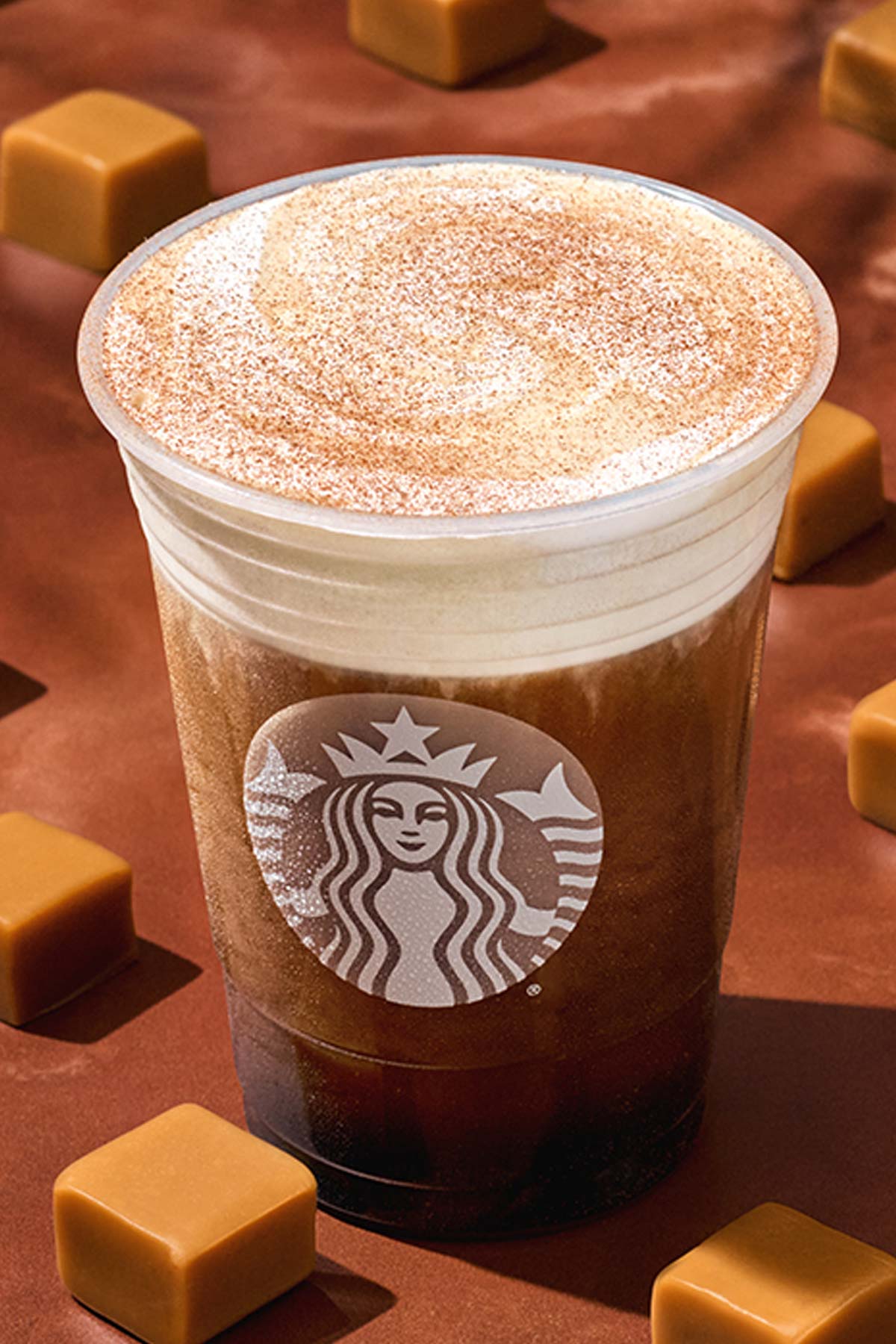 Starbucks Cinnamon Caramel Cream Nitro Cold Brew.