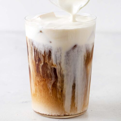 Starbucks Vanilla Sweet Cream Cold Foam Copycat - Coffee at Three